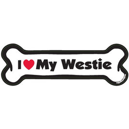 I <3 My Breed Dog Bone Magnet - Over 85 Breeds Available!