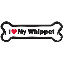 I <3 My Breed Dog Bone Magnet - Over 85 Breeds Available!