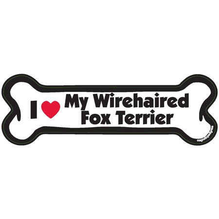 I <3 My Breed Dog Bone Magnet - Over 85 Breeds Available!