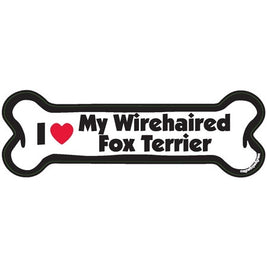 I <3 My Breed Dog Bone Magnet - Over 85 Breeds Available!