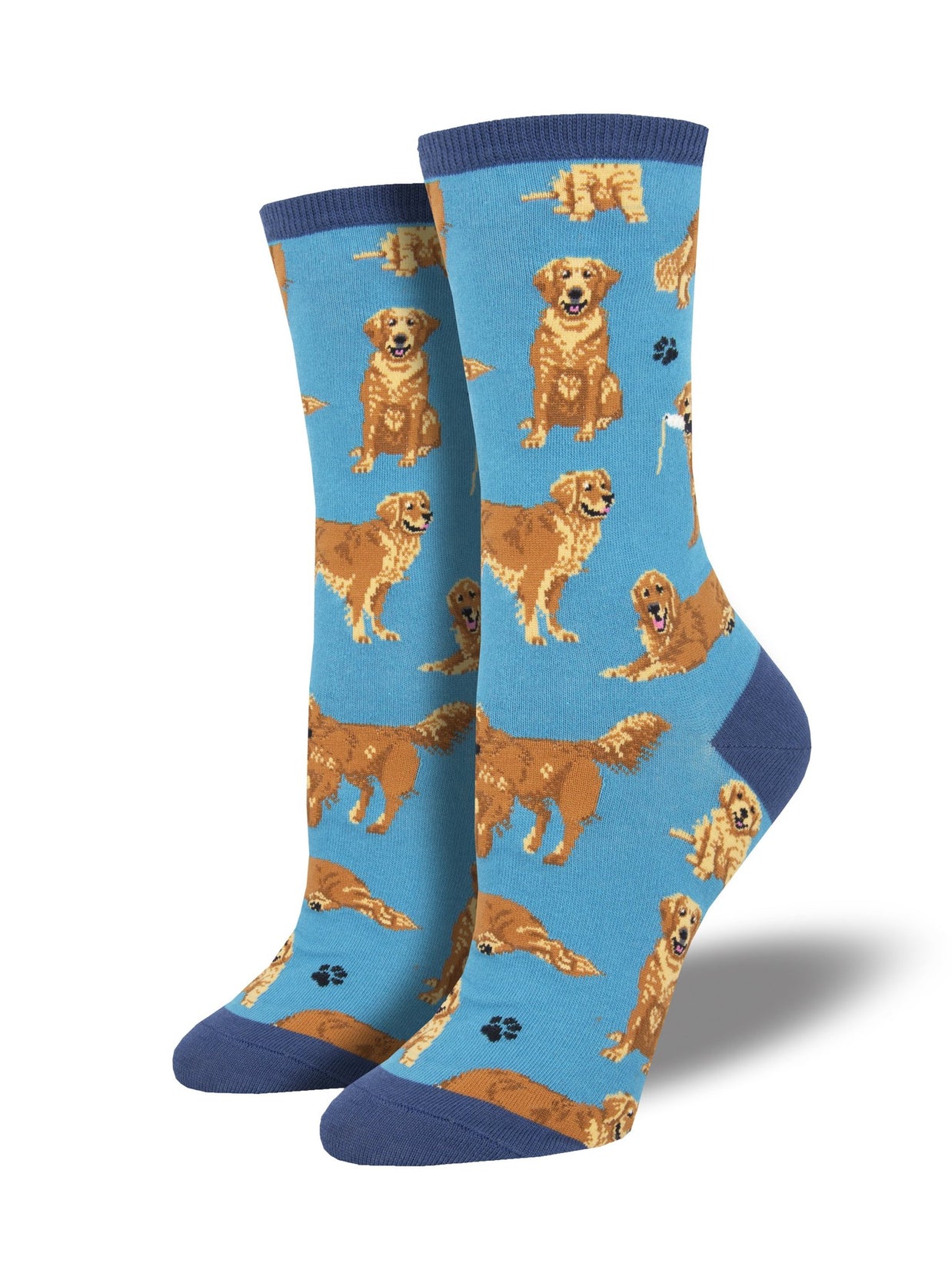 Golden Retrievers Socks in Multiple Colors!