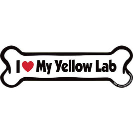 I <3 My Breed Dog Bone Magnet - Over 85 Breeds Available!