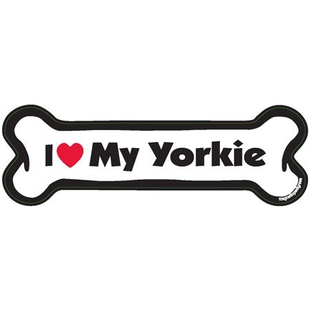 I <3 My Breed Dog Bone Magnet - Over 85 Breeds Available!